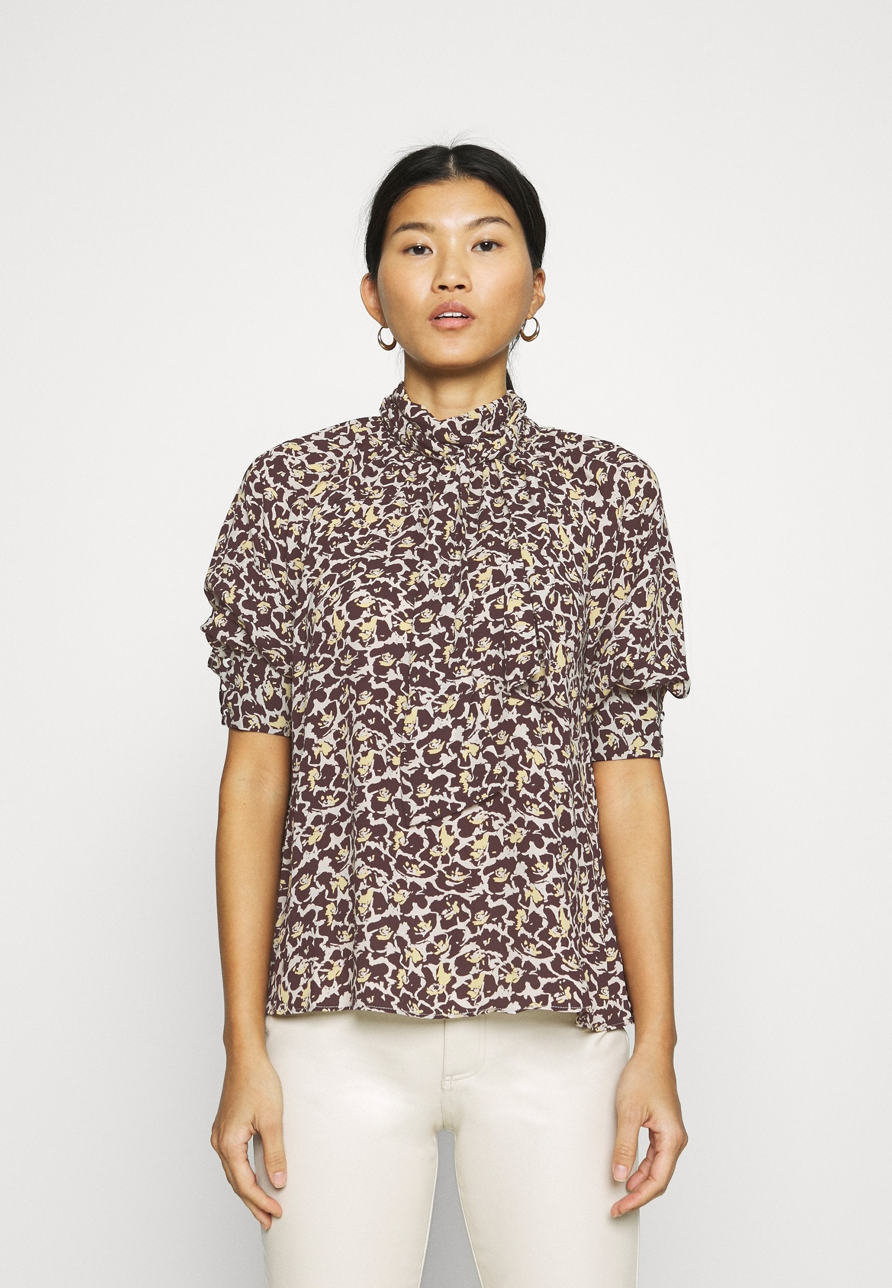 Who What Wear RAGLAN TURTLENECK BLOUSE