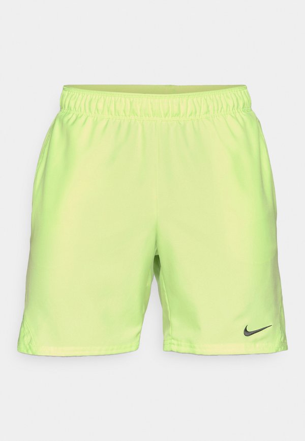 Nike Performance NIKECOURT VICTORY SHORT - Sports shorts - light liquid lime/black