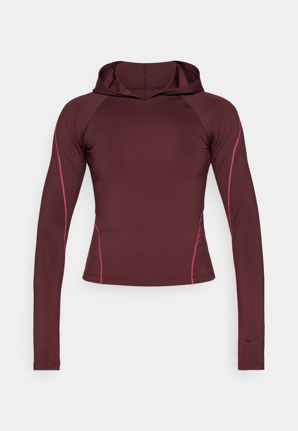 Nike Performance Long sleeved top - burgundy crush/burgundy ash