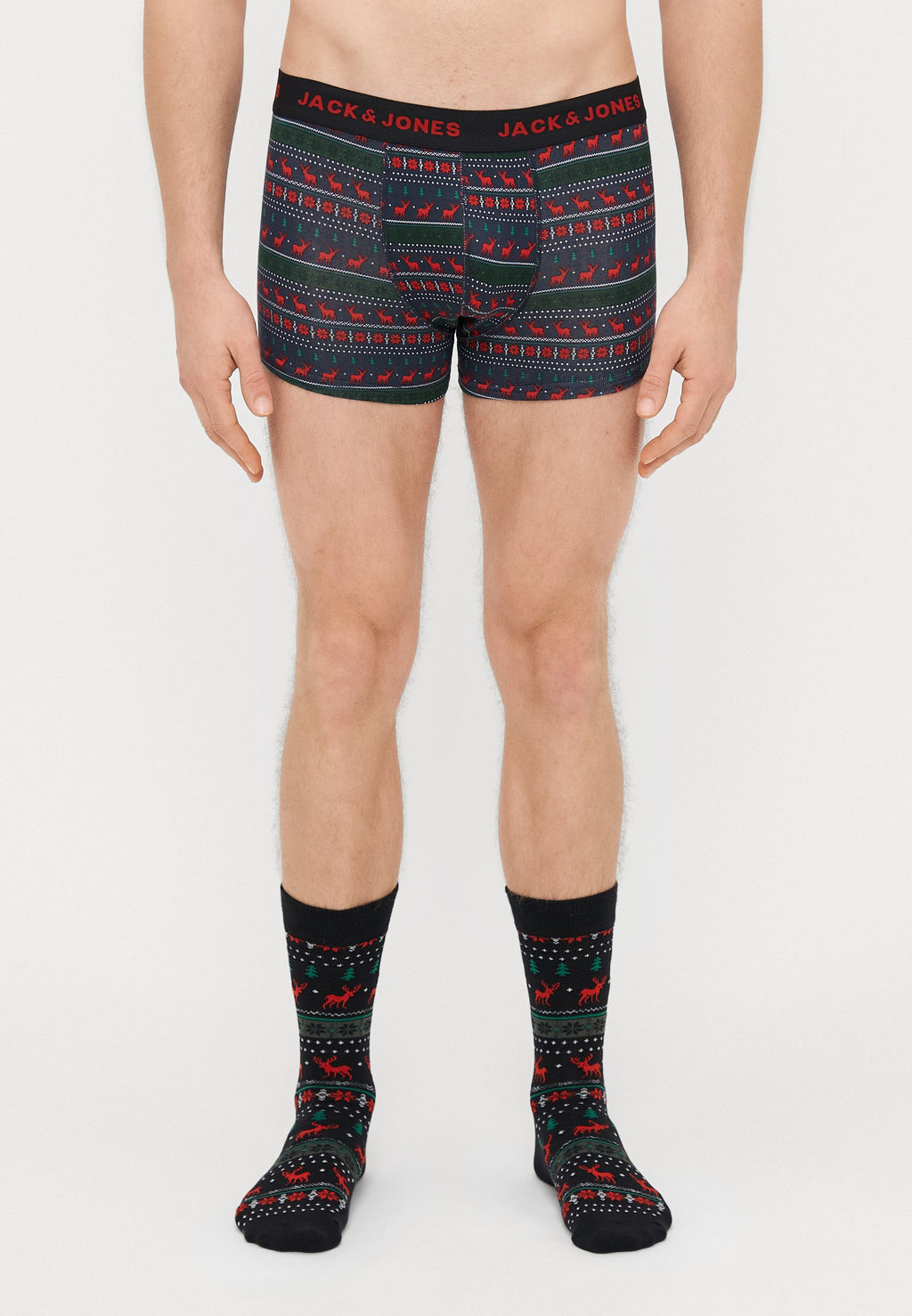Jack & Jones JACXMAS REINDEER GIFTBOX SET
