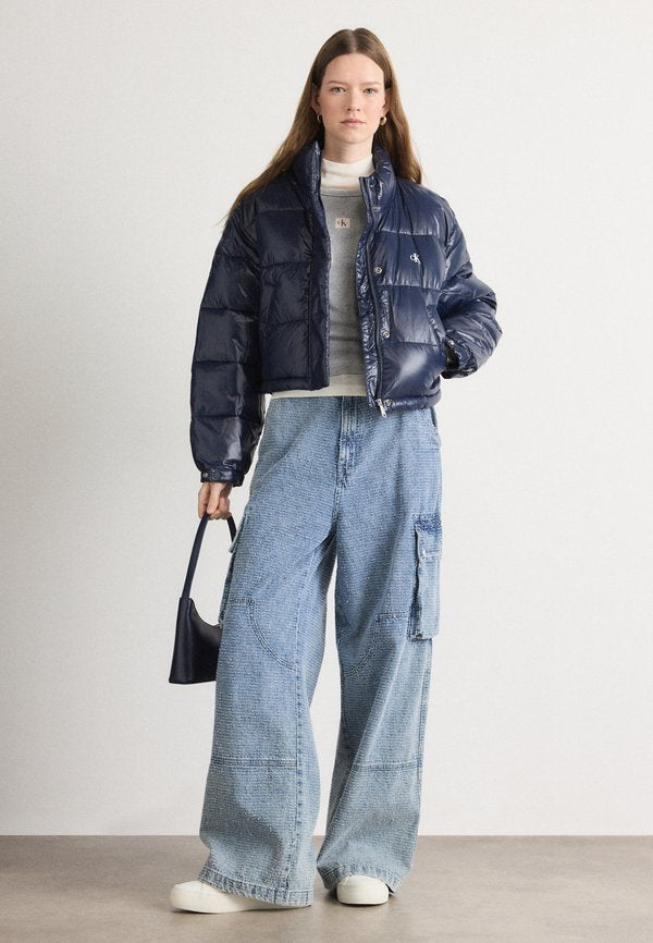 Calvin Klein Jeans CROP PUFFER JACKET