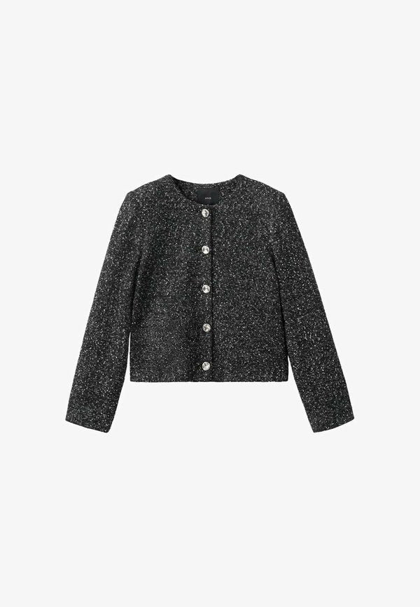 Mango Cardigan - black