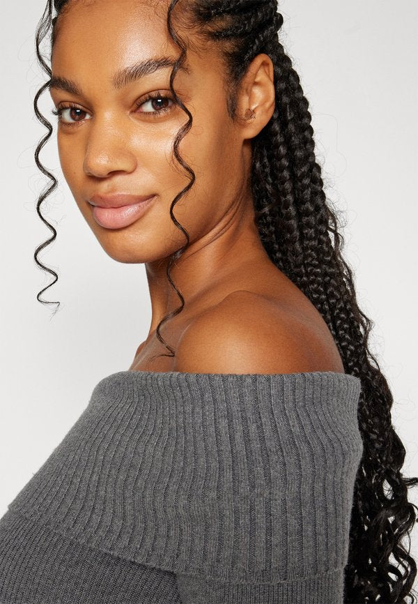Hollister Co. OFF THE SHOULDER SWEATER DRESS