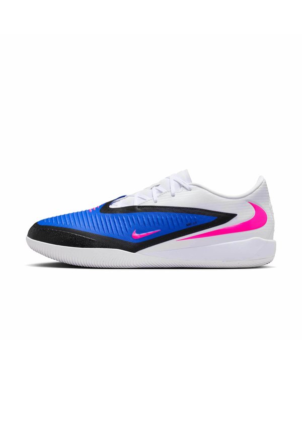 Nike Performance PHANTOM 6 LOW ACAD  - Indoor football boots - racer blue/pink blast/white