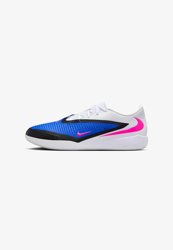 Nike Performance PHANTOM 6 LOW ACAD  - Indoor football boots - racer blue/pink blast/white