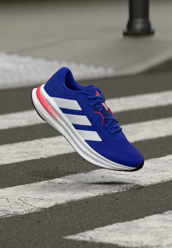 adidas Performance GALAXY 7 - Road running shoes - lucid blue/footwear white/pure ruby