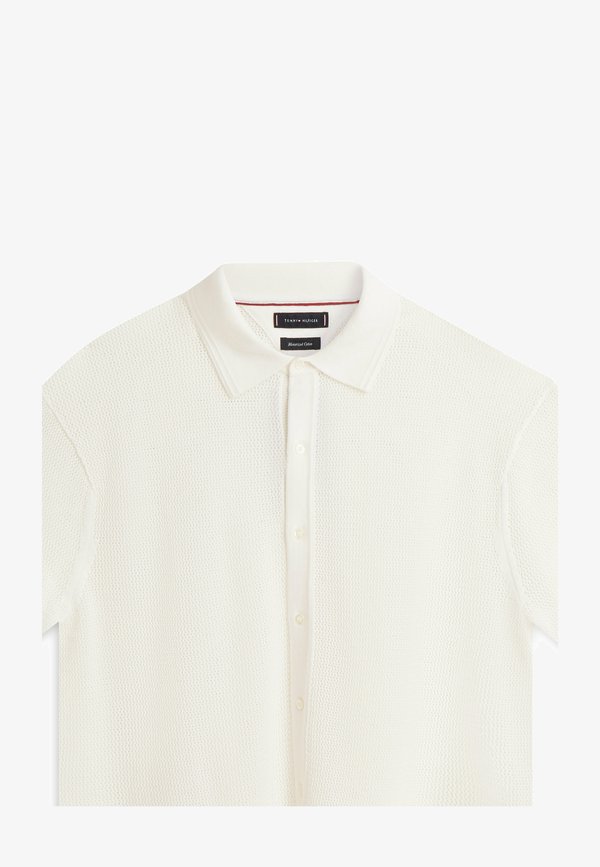 Tommy Hilfiger SMART CASUAL WAFFLE  - Shirt - ivory