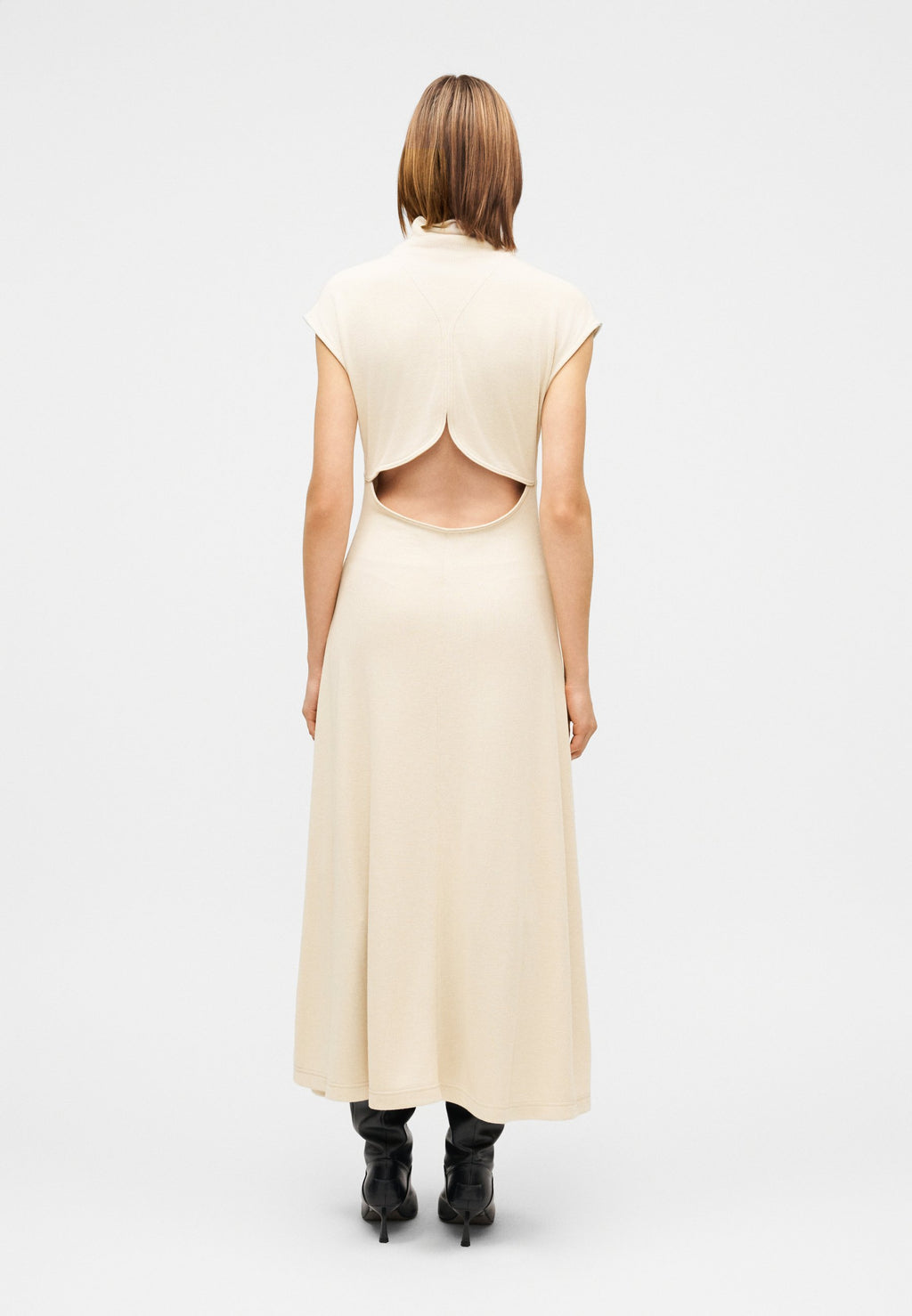 Proenza Schouler White Label BREA DRESS IN BRUSHED