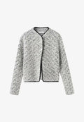 Mango Cardigan - black white