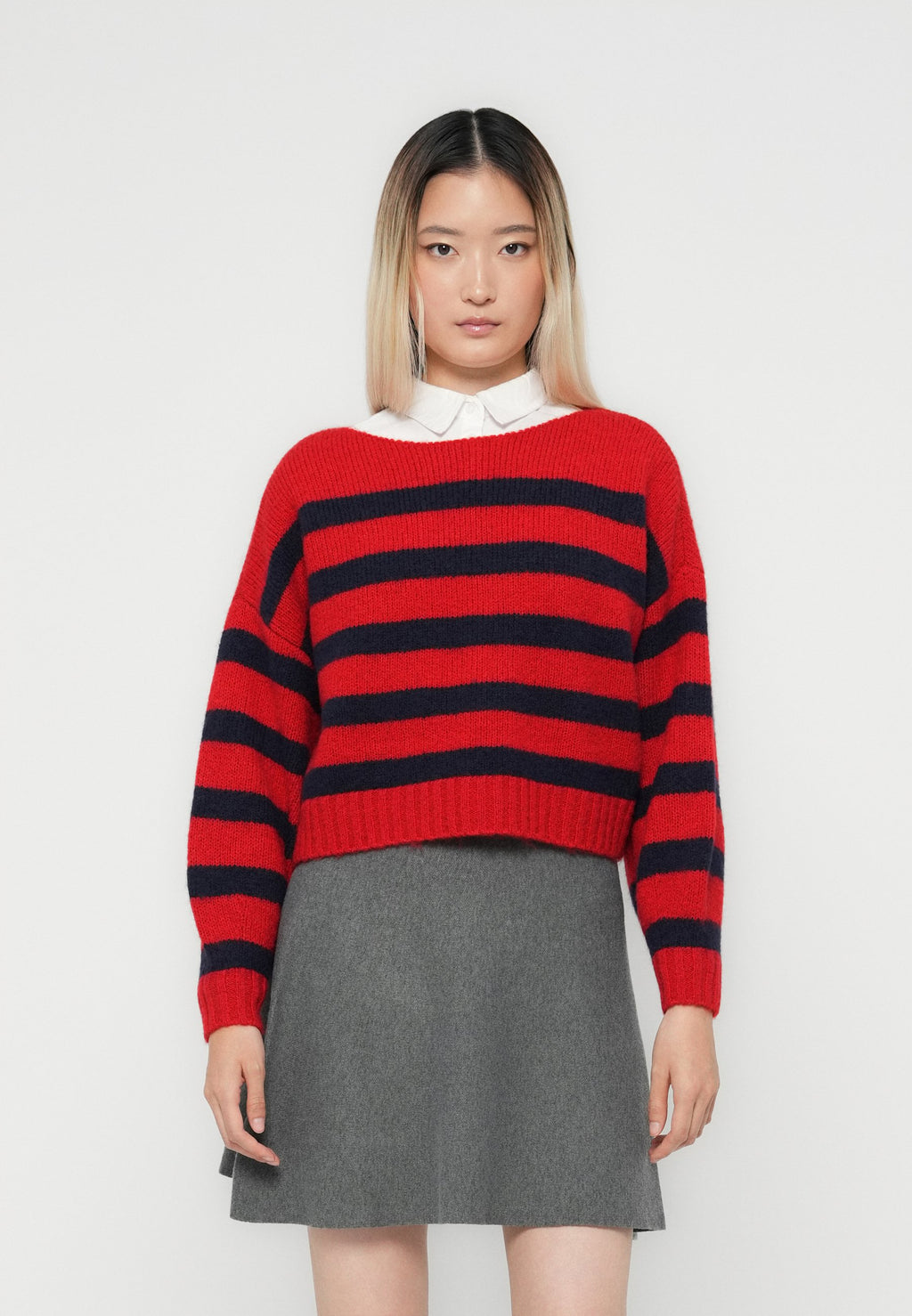 ONLY ONLAYA LIFE L/S BOATNECK CC KNT