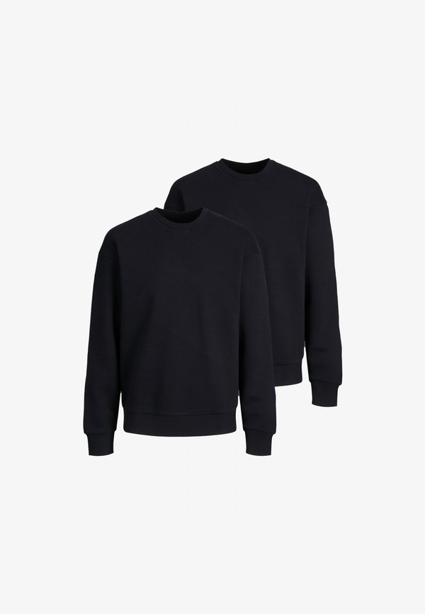 Jack & Jones 2ER PACK - Sweatshirt - schwarz