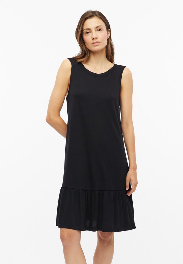 s.Oliver KLEID - Jersey dress - schwarz