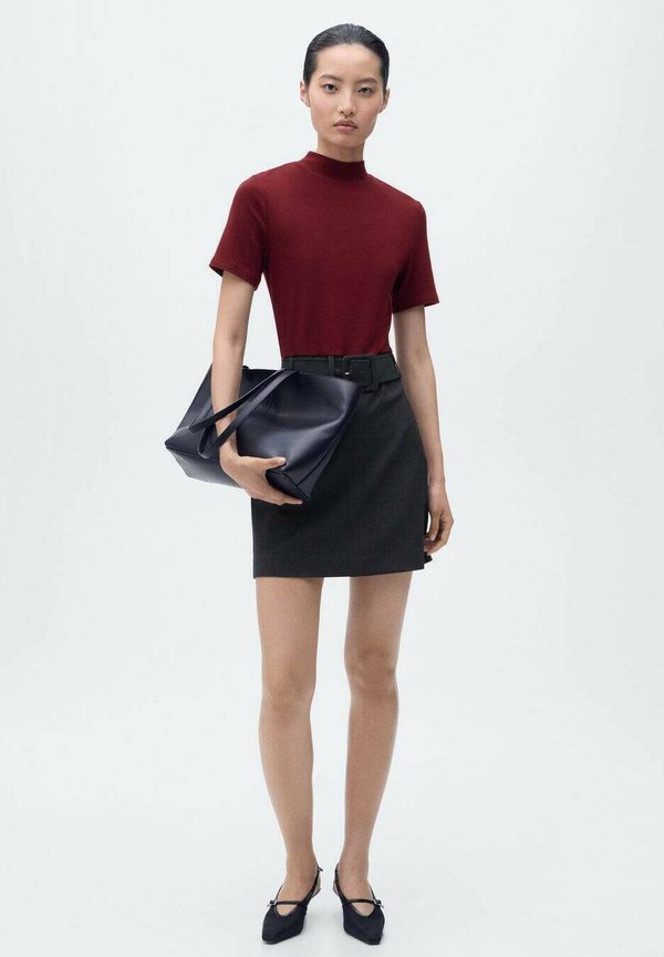 Mango Jersey dress - bordeaux