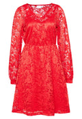 VILA VISANDRA V NECK DRESS