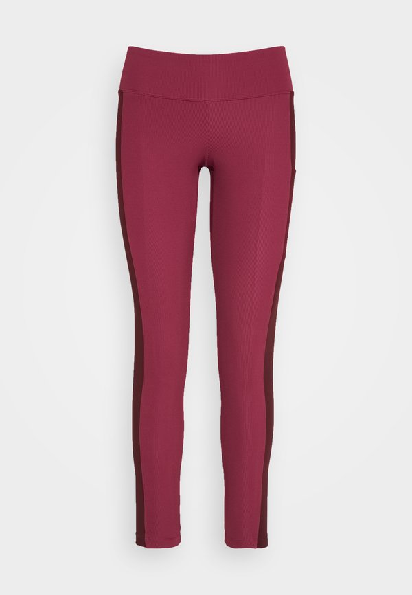 Nike Sportswear TIGHT - Leggings - Trousers - rosewood/night maroon