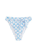 New Look GEOMETRIC PRINT TIE HIGH WAIST