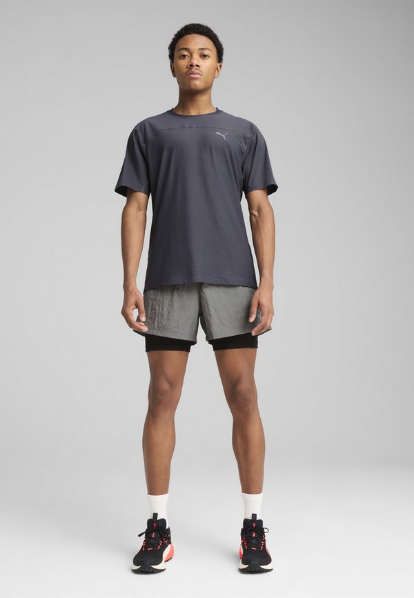 Puma SEASONS  - Sports T-shirt - galactic gray