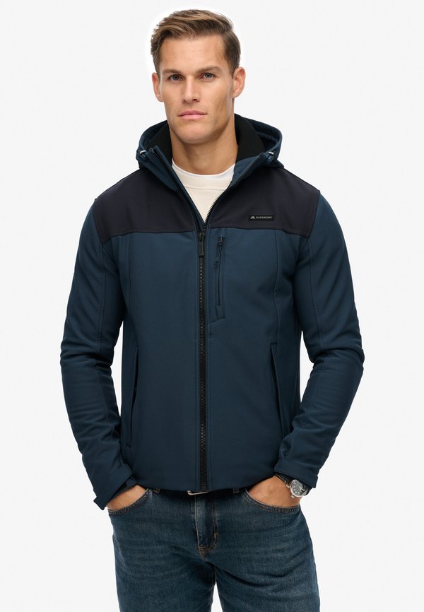 Superdry & Co HOODED TREKKER - Outdoor jacket - flex navy