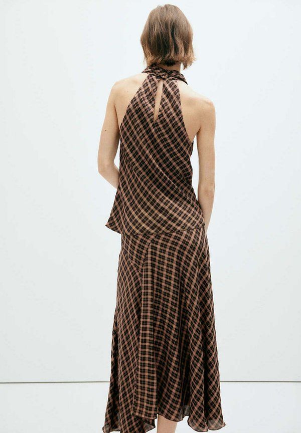 Mango ADULT - Maxi skirt - brown beige