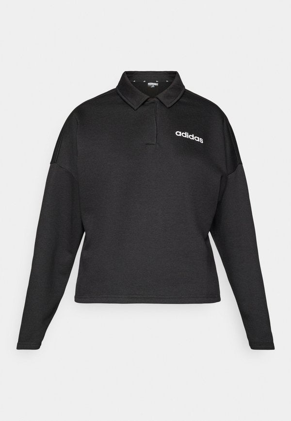 adidas Sportswear Polo shirt - black/white
