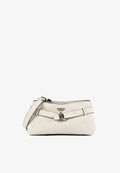 Guess ELLA UMHÄNGETASCHE 26 CM - Handbag - stone logo