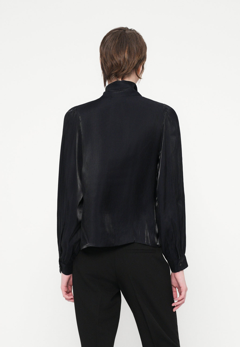 VILA VIESSA V NECK TIE SHIRT
