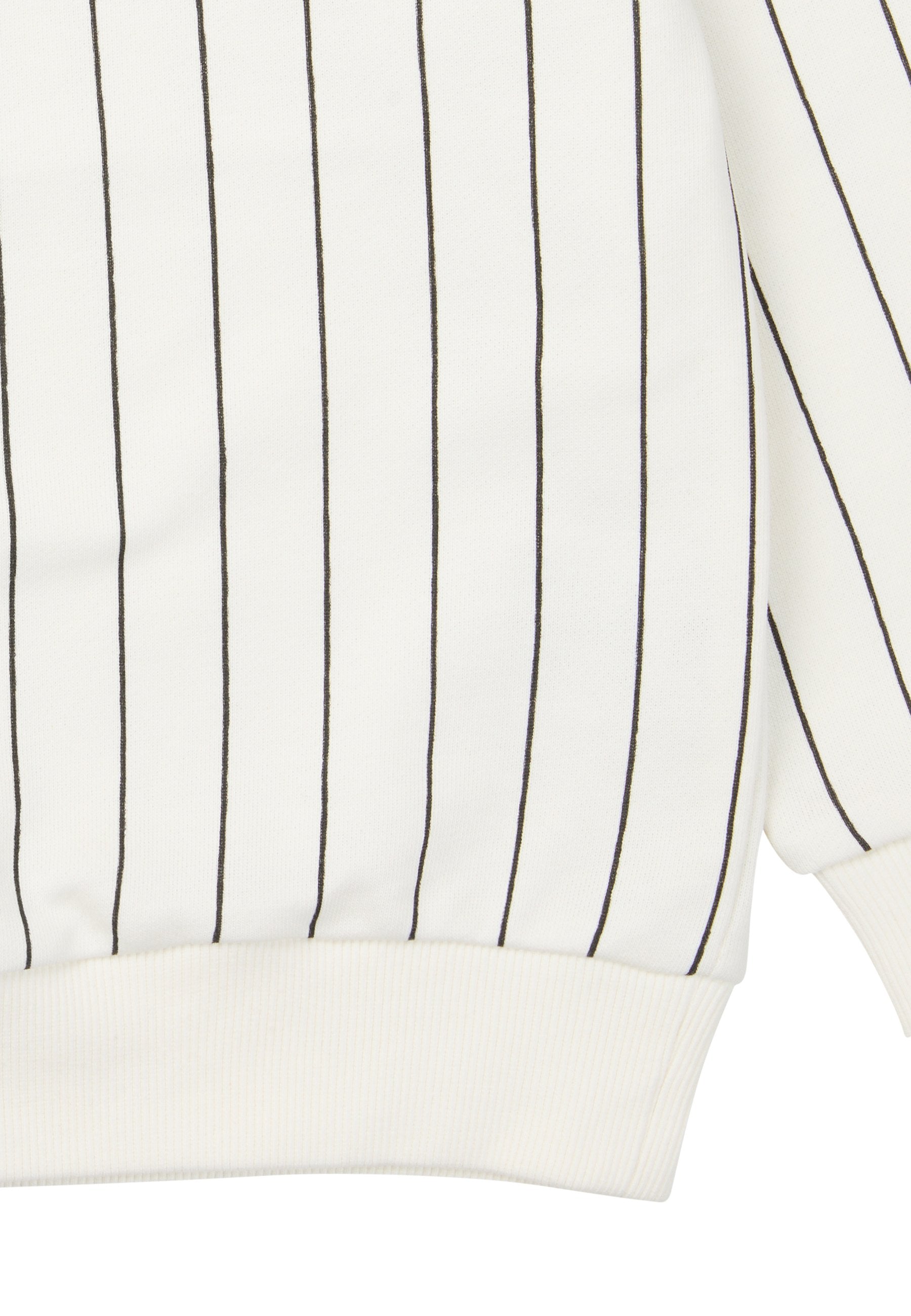 APPAREL LUBACO REGULAR PINSTRIPED CREWNECK Media 3