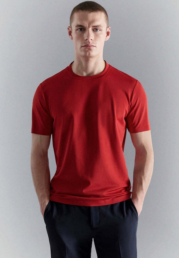 Mango ADULT - Basic T-shirt - red