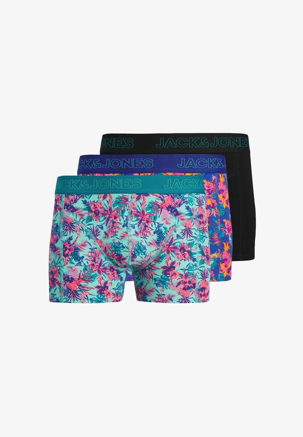 Jack & Jones Trunks 3-pack Trunks - Trunks - pool blue