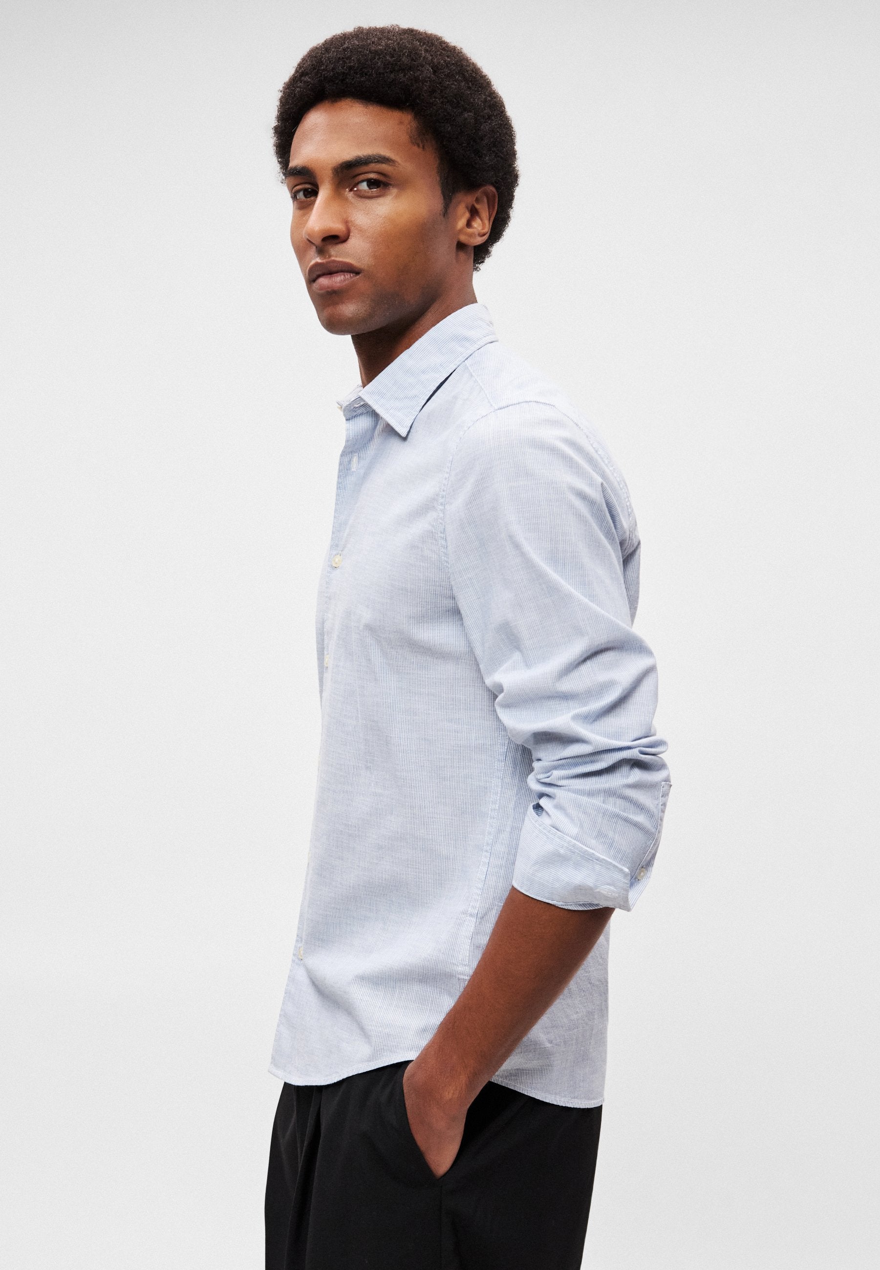 Marc O'Polo NEW KENT COLLAR, LONG SLEEVE, ROUND