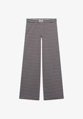 Superdry & Co SUPERDRY ATHLETIC ESSENTIALS STRIPE JERSEY TROUSERS.. - Trousers - chestnut brown blue stripe