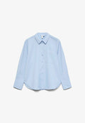Vero Moda VMINGE - Button-down blouse - brunnera blue