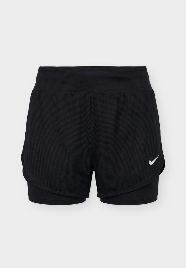 Nike Performance FLOW - 2-in-1 shorts - black