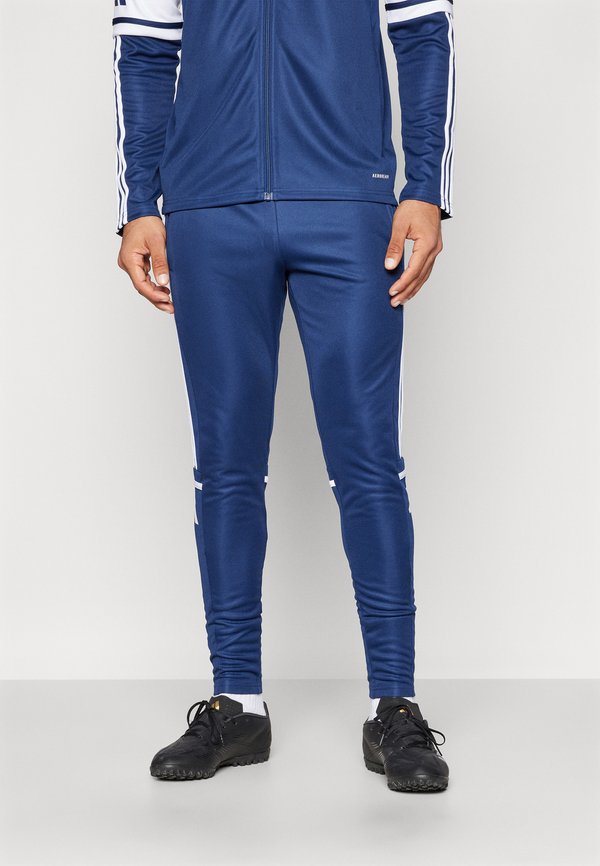 adidas Performance SQUADRA REGULAR FIT - Tracksuit bottoms - team navy blue/white