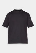 adidas Sportswear ESSENTIALS LOSE FIT TEE - Basic T-shirt - black/white
