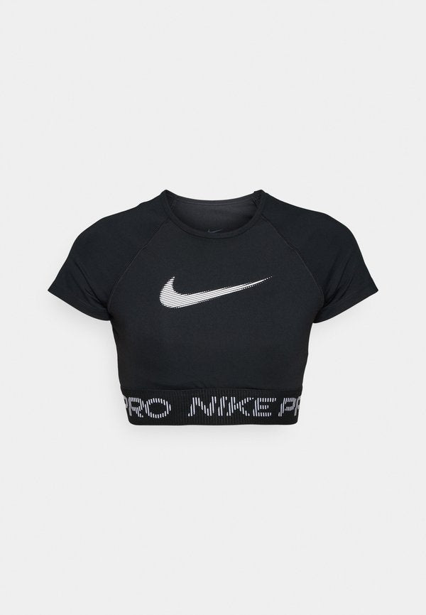 Nike Performance Sports T-shirt - black/white