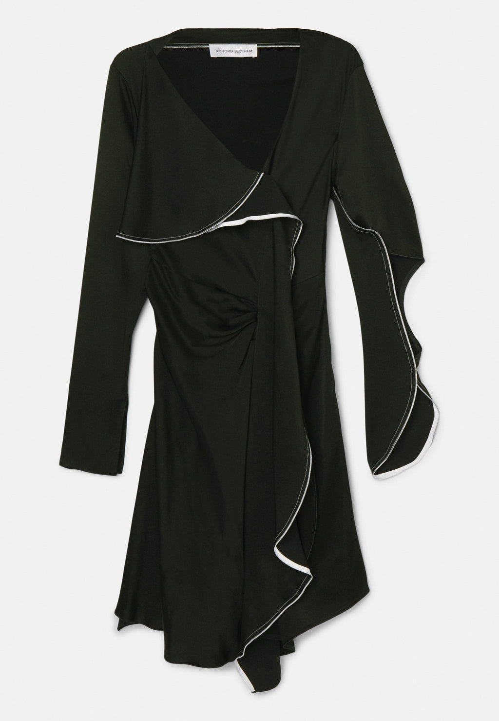 Victoria Beckham GATHERED HEART DETAIL DRESS