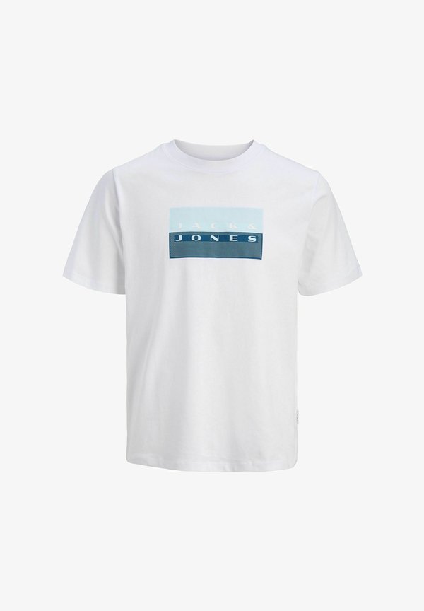 Jack & Jones Plus Size - Print T-shirt - bright white