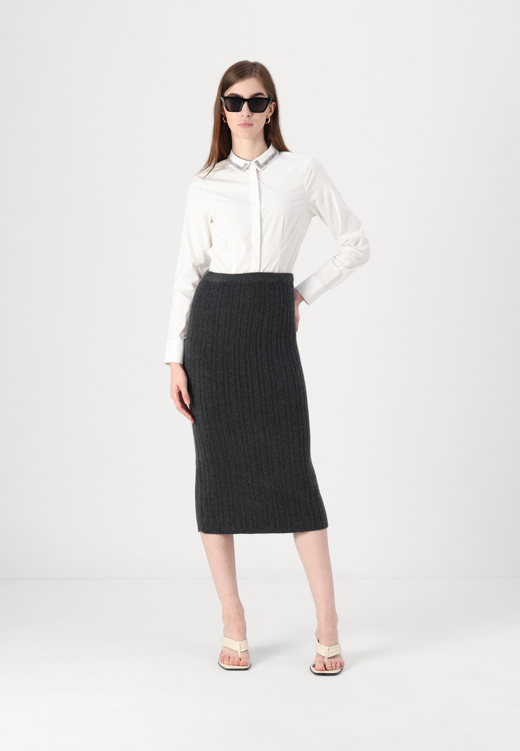 ONLY ONLJEANETT MIDI SKIRT