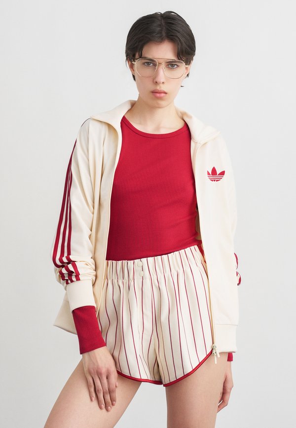 adidas Originals FIREBIRD LOOSE - Summer jacket - warm vanilla/team victory red