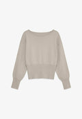 Vero Moda KNITTED PULLOVER VMRAYE KNITTED PULLOVER - Jumper - pumice stone