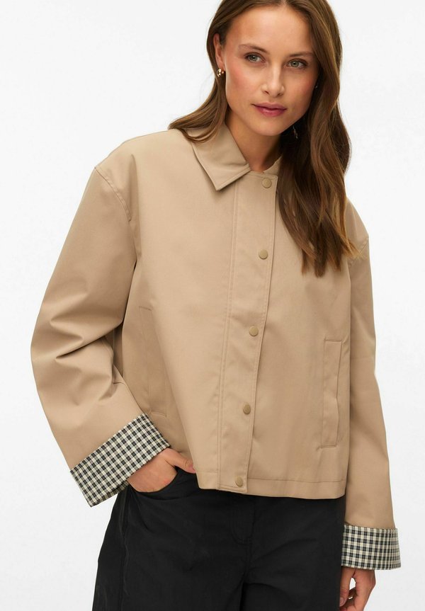 Vero Moda VMCHRISSY - Summer jacket - silver mink