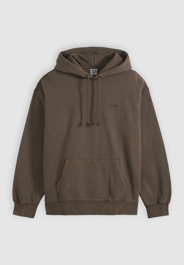 Levi's® AUTHENTIC HOODIE - Sweatshirt - garment dye coffee