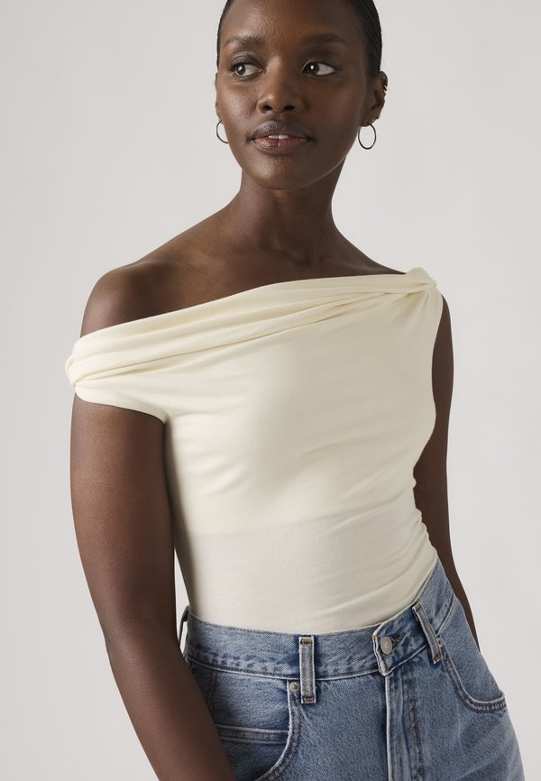 Levi's® TORI TWISTED CLEAN - Basic T-shirt - egret