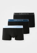 Lacoste UNDERWEAR TRUNK 3 PACK - Trunks - black/marina/graphite