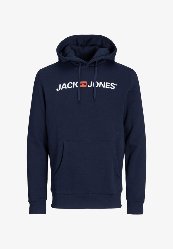 Jack & Jones Hoodie - navy blazer detailreg fit