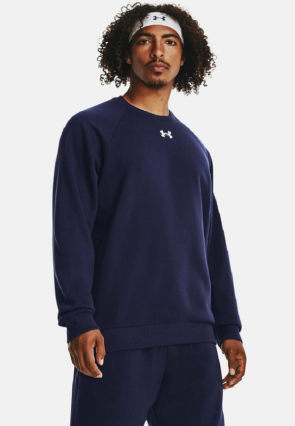 Under Armour RIVAL FLEECE - Sweatshirt - midnight navy