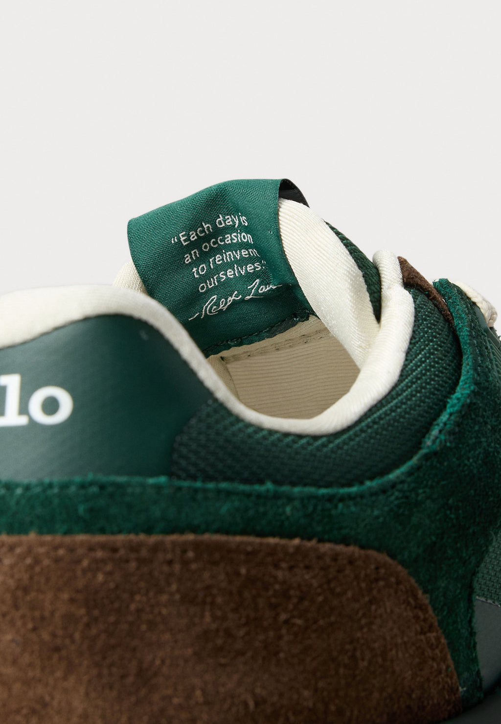Polo Ralph Lauren TRAIN 89 V2 SUEDE-PANELED SNEAKER
