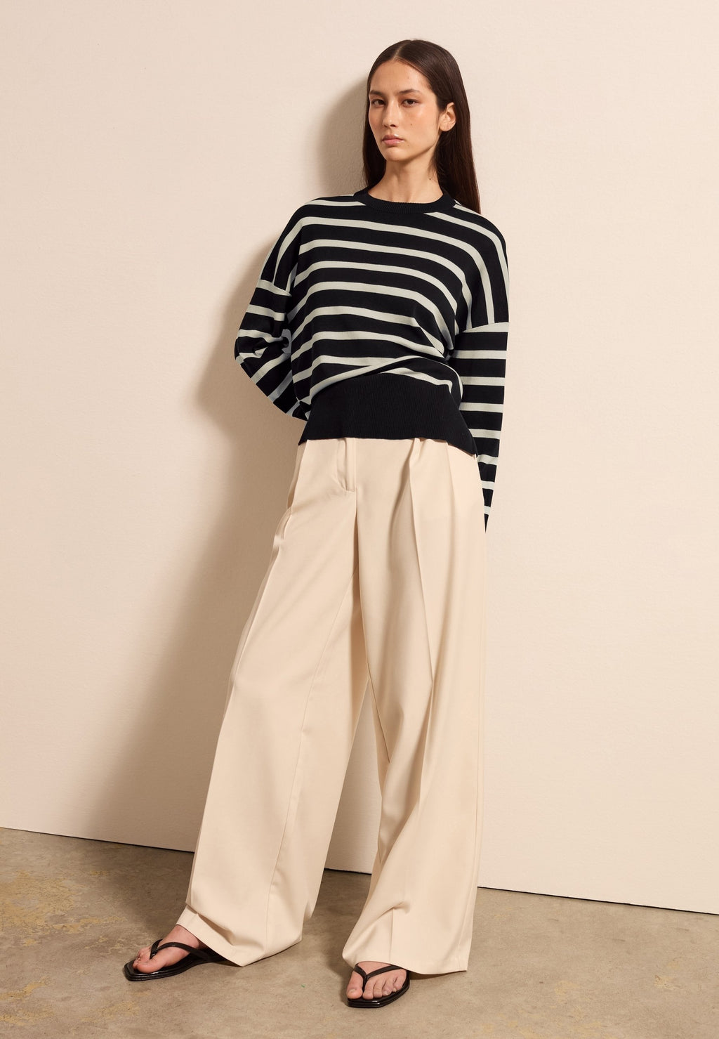 Stefanel STRIPED WITH SPLITS