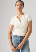 Levi's® DRY GOODS POINTELLE - Basic T-shirt - egret